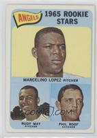 High # - Marcelino Lopez, Rudy May, Phil Roof