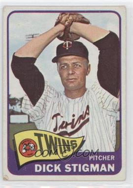 1965 Topps - [Base] #548 - High # - Dick Stigman