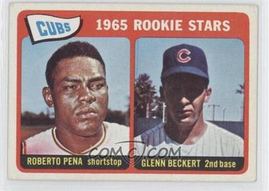 1965 Topps - [Base] #549 - High # - Roberto Pena, Glenn Beckert