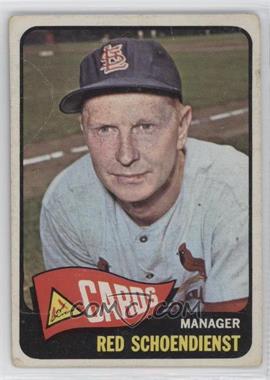 1965 Topps - [Base] #556 - High # - Red Schoendienst [Poor to Fair]