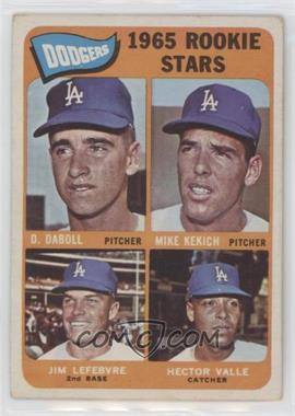 1965 Topps - [Base] #561 - High # - Dennis Daboll, Mike Kekich, Jim Lefebvre, Hector Valle [Good to VG‑EX]