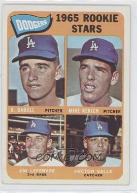 1965 Topps - [Base] #561 - High # - Dennis Daboll, Mike Kekich, Jim Lefebvre, Hector Valle