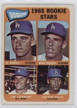 1965 Topps - [Base] #561 - High # - Dennis Daboll, Mike Kekich, Jim Lefebvre, Hector Valle