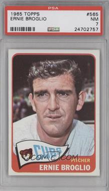 1965 Topps - [Base] #565 - High # - Ernie Broglio [PSA 7 NM]