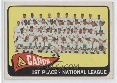 1965 Topps - [Base] #57 - St. Louis Cardinals Team