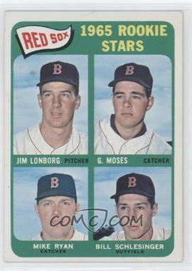 1965 Topps - [Base] #573 - High # - Jim Lonborg, Mike Ryan, Bill Schlesinger, Gerry Moses