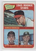 High # - American League 1965 Rookie Stars (Darold Knowles, Richie Scheinblum, …