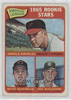 High # - American League 1965 Rookie Stars (Darold Knowles, Richie Scheinblum, …