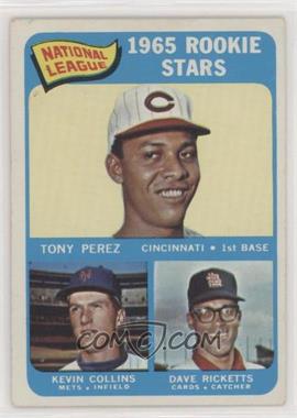 1965 Topps - [Base] #581 - High # - Tony Perez, Kevin Collins, Dave Ricketts