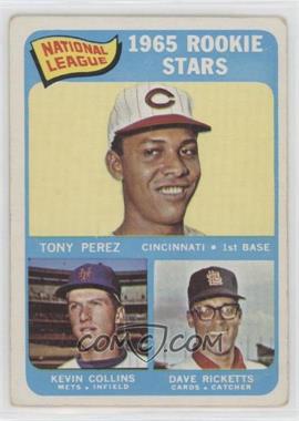 1965 Topps - [Base] #581 - High # - Tony Perez, Kevin Collins, Dave Ricketts