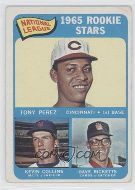 1965 Topps - [Base] #581 - High # - Tony Perez, Kevin Collins, Dave Ricketts [Poor to Fair]