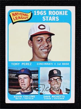 1965 Topps - [Base] #581 - High # - Tony Perez, Kevin Collins, Dave Ricketts