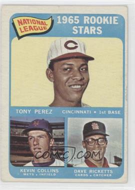 1965 Topps - [Base] #581 - High # - Tony Perez, Kevin Collins, Dave Ricketts