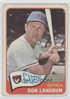 1965 Topps - [Base] #596 - High # - Don Landrum [Good to VG‑EX]