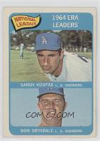 League Leaders - Sandy Koufax, Don Drysdale