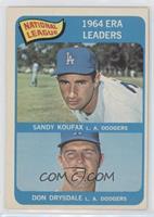 League Leaders - Sandy Koufax, Don Drysdale [Good to VG‑EX]
