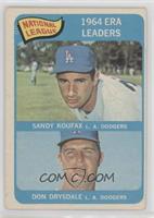 League Leaders - Sandy Koufax, Don Drysdale [Good to VG‑EX]