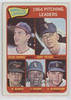 League Leaders - Dean Chance, Gary Peters, Wally Bunker, Juan Pizarro, Dave Wic…