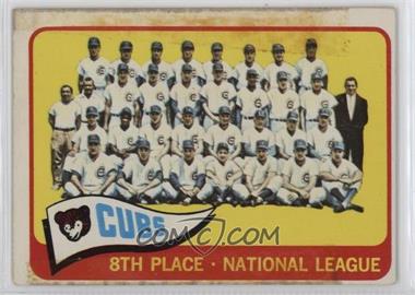 1965 Topps - [Base] #91 - Chicago Cubs Team [Poor to Fair]