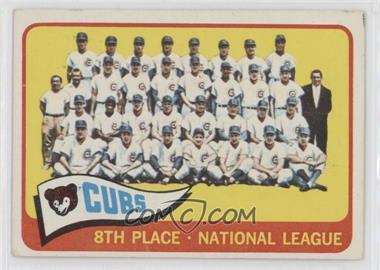 1965 Topps - [Base] #91 - Chicago Cubs Team [Poor to Fair]