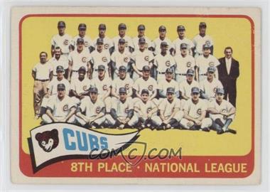 1965 Topps - [Base] #91 - Chicago Cubs Team [Poor to Fair]