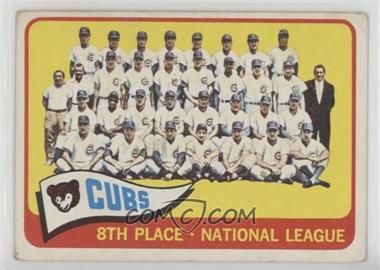 1965 Topps - [Base] #91 - Chicago Cubs Team [Poor to Fair]