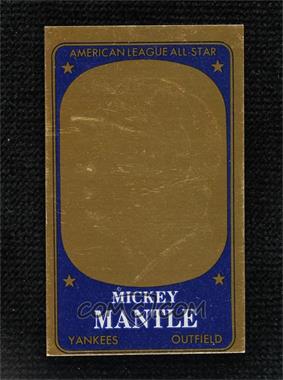 1965 Topps - Embossed #11 - Mickey Mantle [Good to VG‑EX]