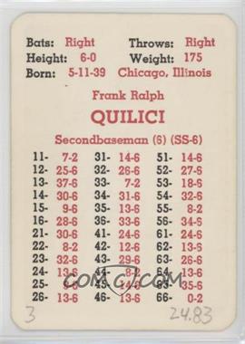 1966 APBA Baseball 1965 Season - [Base] #_FRQU - Frank Quilici [Poor to Fair]