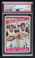 Willie Stargell, Donn Clendenon [PSA 4 VG‑EX]