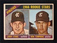 1966 Rookie Stars - Larry Stahl, Ron Tompkins [Poor to Fair]