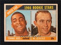 1966 Rookie Stars - Tommie Agee, Marv Staehle [Poor to Fair]