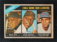 League Leaders - Willie Mays, Willie McCovey, Billy Williams [Poor to …