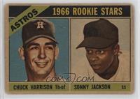 1966 Rookie Stars - Chuck Harrison, Sonny Jackson