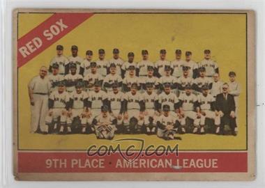 1966 Topps - [Base] - Venezuelan #259 - Boston Red Sox Team [Poor to Fair]