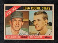 1966 Rookie Stars - Owen Johnson, Ken Sanders