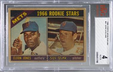 1966 Topps - [Base] - Venezuelan #67 - 1966 Rookie Stars - Cleon Jones, Dick Selma [BVG 4 VG‑EX]