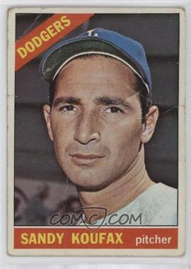 1966 Topps - [Base] #100 - Sandy Koufax [Poor to Fair]