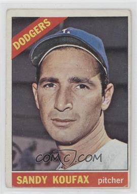 1966 Topps - [Base] #100 - Sandy Koufax