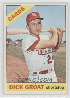 1966 Topps - [Base] #103.1 - Dick Groat (Trade noted on Back bottom) [Good to VG‑EX]