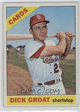 1966 Topps - [Base] #103.1 - Dick Groat (Trade noted on Back bottom) [Good to VG‑EX]