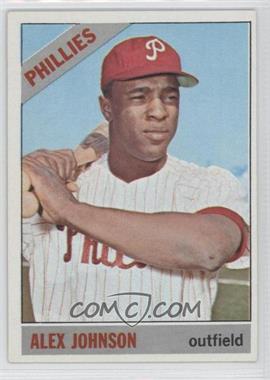 1966 Topps - [Base] #104.1 - Alex Johnson (Trade Noted at Back Bottom) [Noted]