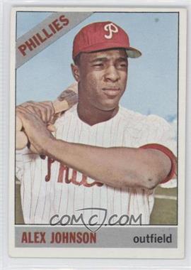 1966 Topps - [Base] #104.1 - Alex Johnson (Trade Noted at Back Bottom)