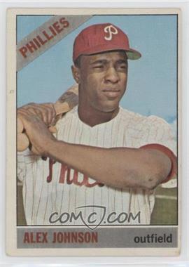 1966 Topps - [Base] #104.1 - Alex Johnson (Trade Noted at Back Bottom)