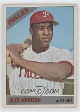 1966 Topps - [Base] #104.1 - Alex Johnson (Trade Noted at Back Bottom)