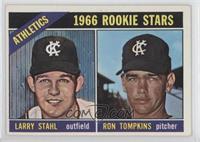 1966 Rookie Stars - Larry Stahl, Ron Tompkins [Good to VG‑EX]