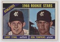 1966 Rookie Stars - Larry Stahl, Ron Tompkins