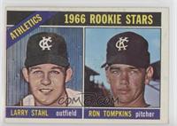 1966 Rookie Stars - Larry Stahl, Ron Tompkins