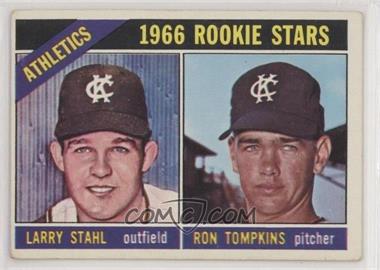 1966 Topps - [Base] #107 - 1966 Rookie Stars - Larry Stahl, Ron Tompkins