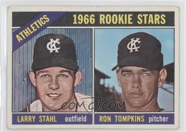 1966 Topps - [Base] #107 - 1966 Rookie Stars - Larry Stahl, Ron Tompkins [Good to VG‑EX]