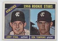 1966 Rookie Stars - Larry Stahl, Ron Tompkins [Good to VG‑EX]